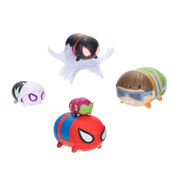 Disney Tsum Tsum Marvel Spidey-Sense Tingling Mini 6 Figure Set Mystery Box - Picture 2 of 6
